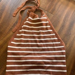 Forever 21 crop halter top